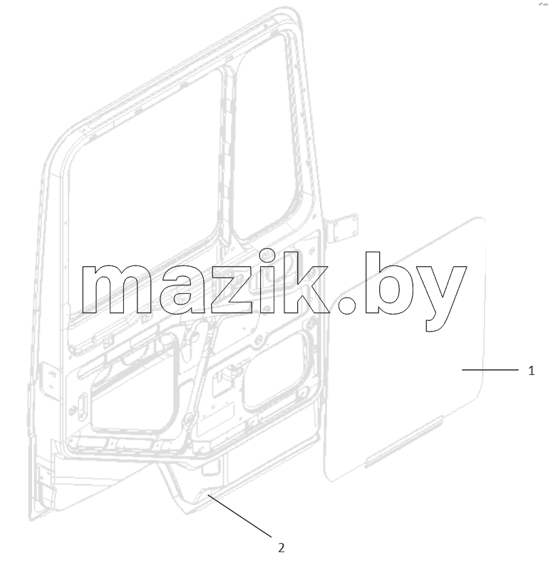  DOOR AND DOOR GLASS