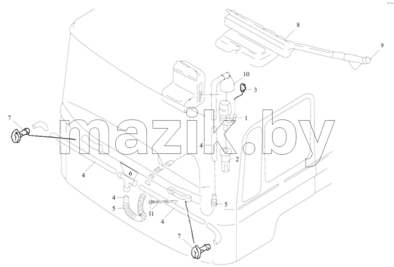  WINDSCREEN WASHER PUMP AND ACCESSORIES