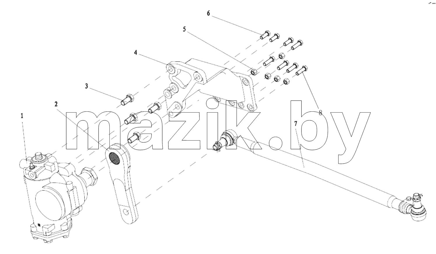  SINGLE SHAFTS STEERING TRANSMISSION DEVIC
