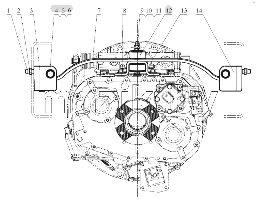  GEAR BOX SUPPORT