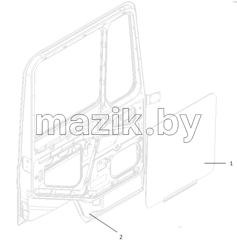 DOOR AND DOOR GLASS