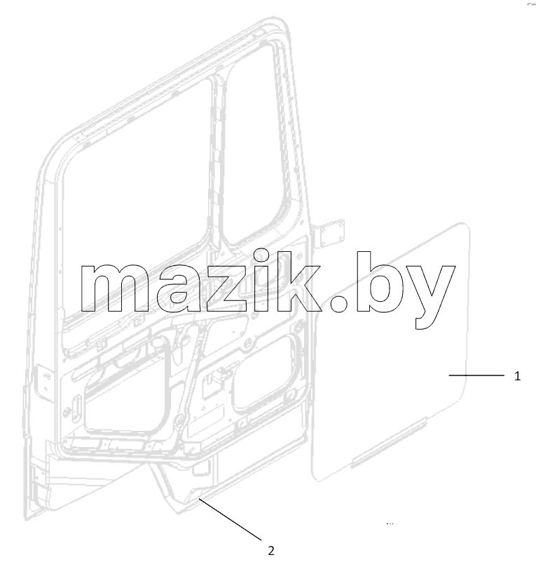  DOOR AND DOOR GLASS