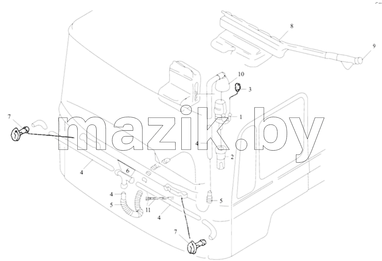  WINDSCREEN WASHER PUMP AND ACCESSORIES