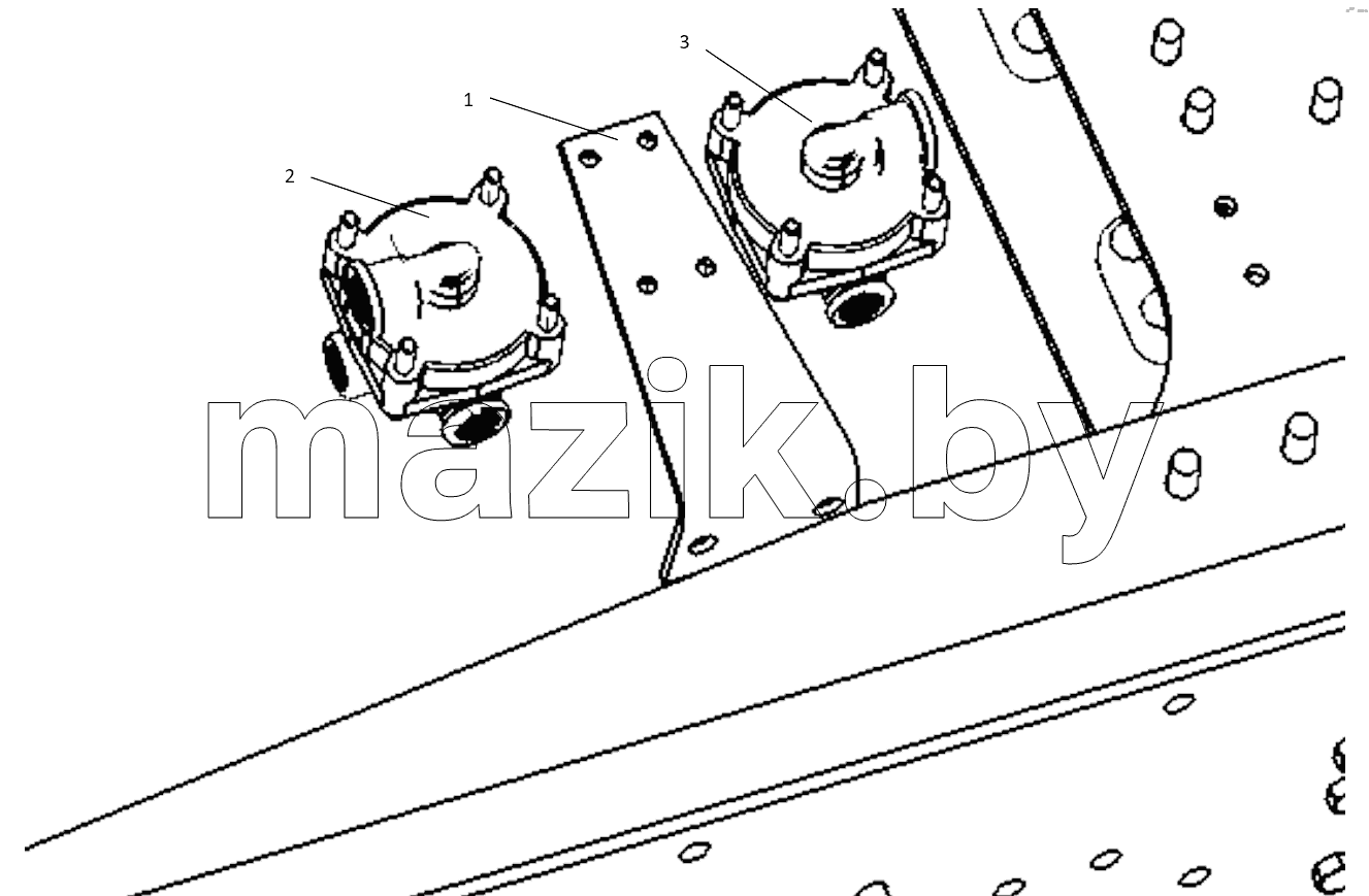  RELAY VALVE FIXING