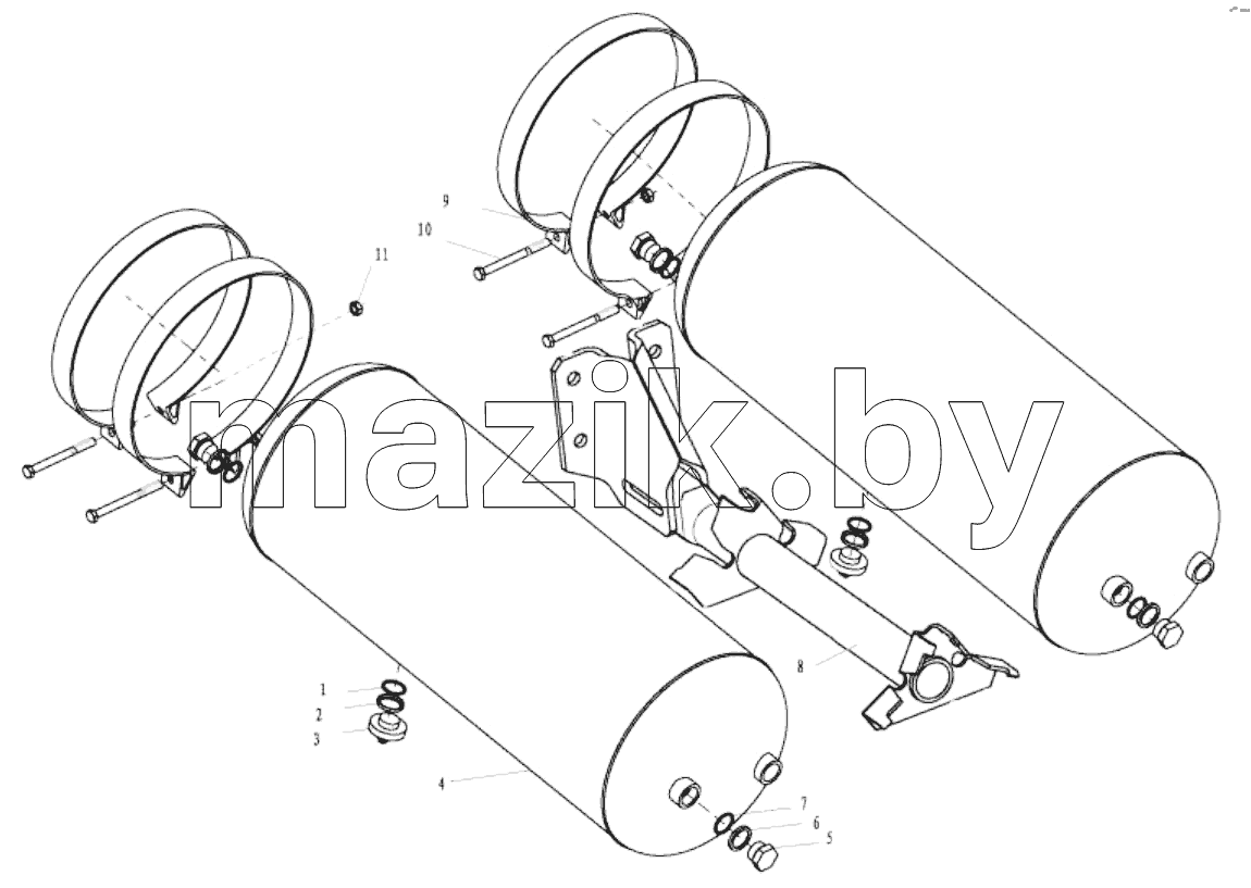  AIR TANK FIXING (I)