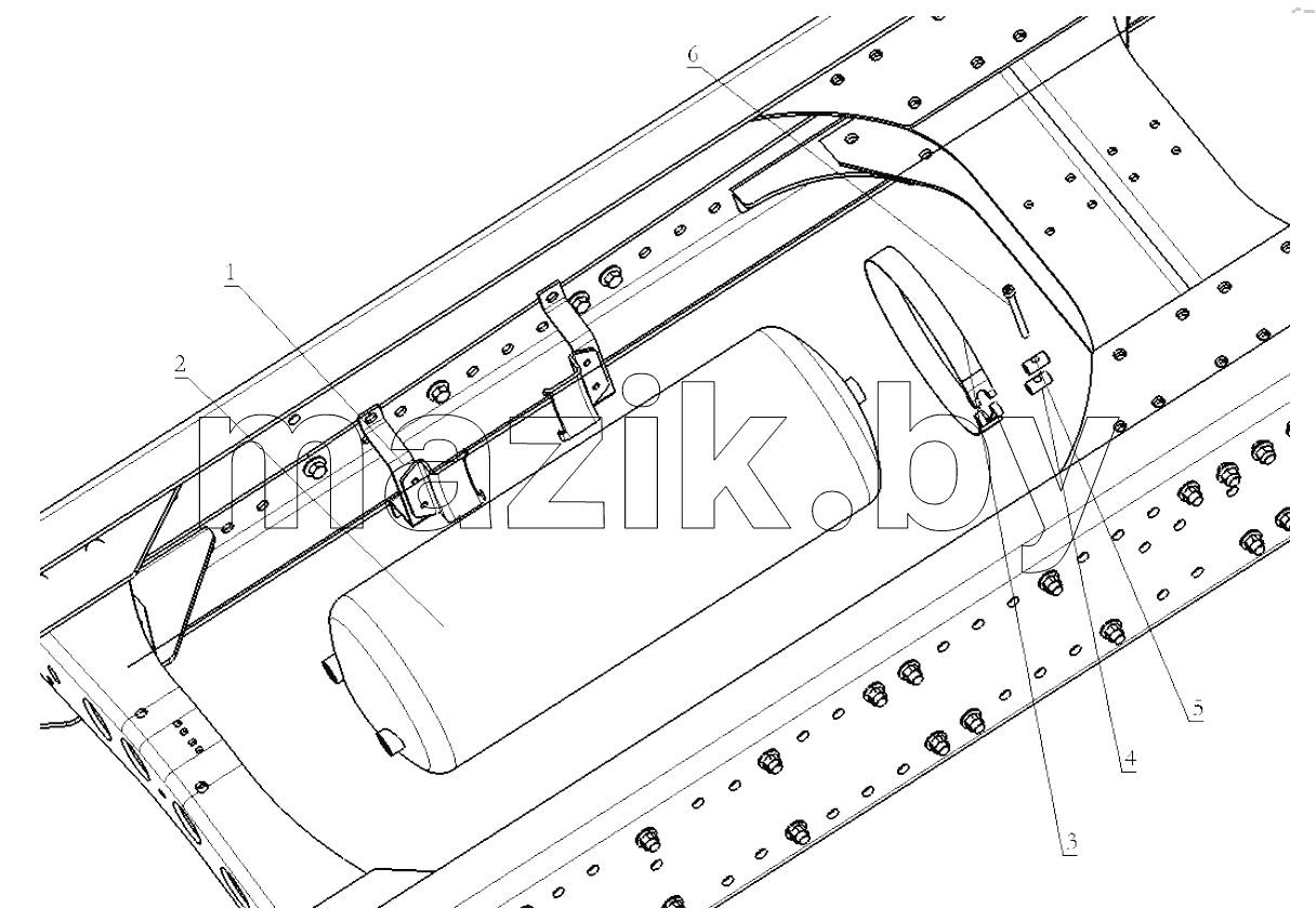  AIR TANK FIXING (III)