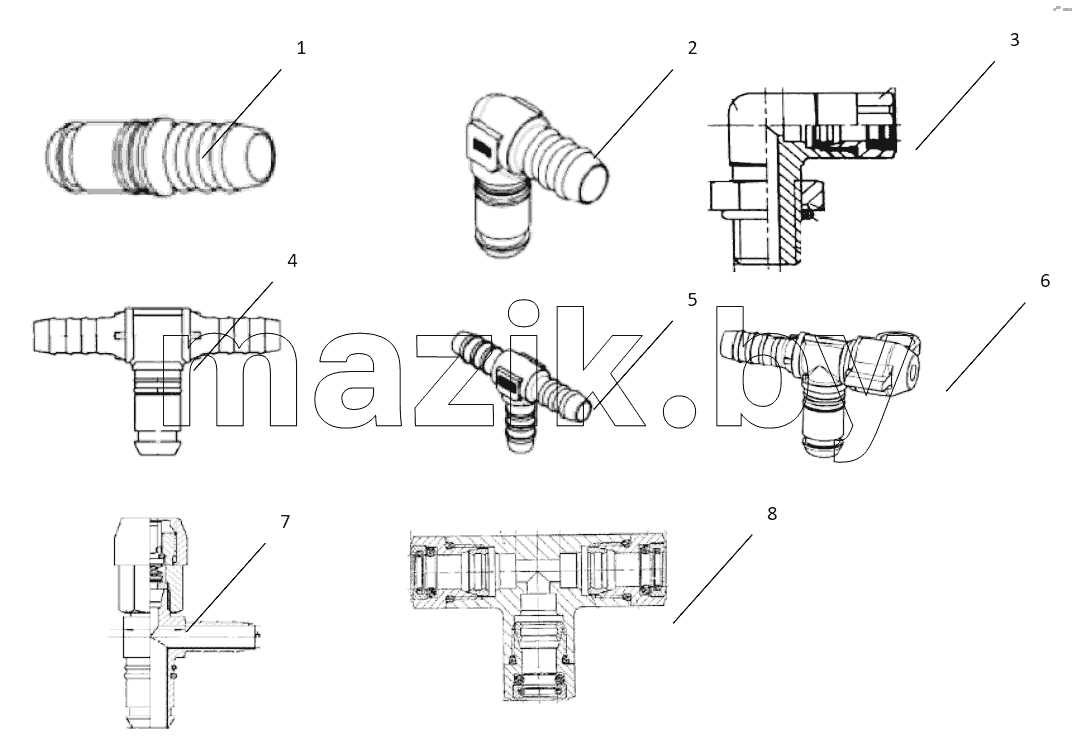  CONNECTING PARTS, LINE & NIPPLE JOINT
