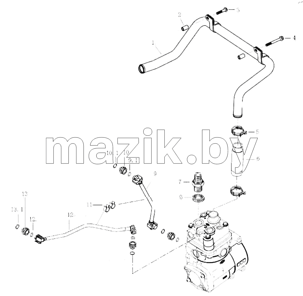  AIR COMPRESSOR CONNECTING PART