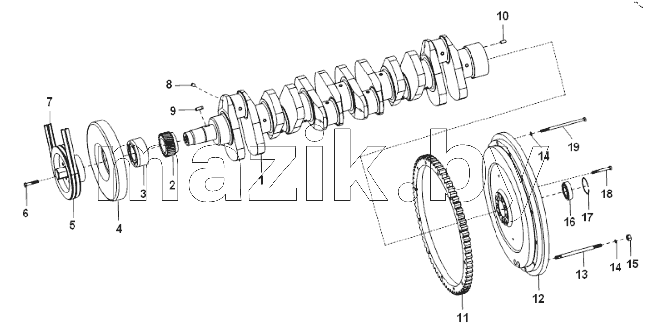  Crankshaft and Flywheel