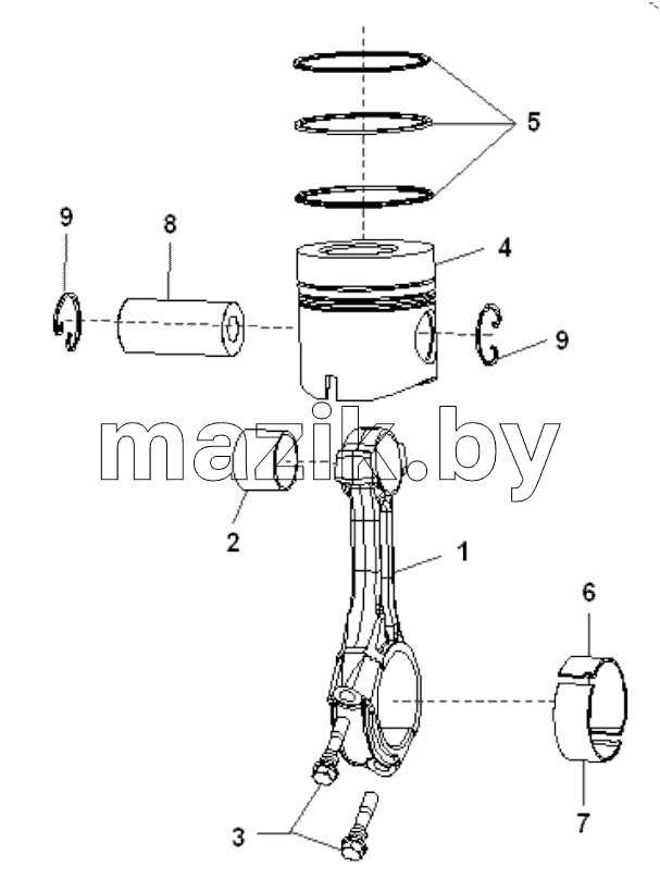  Piston and Connecting Rod
