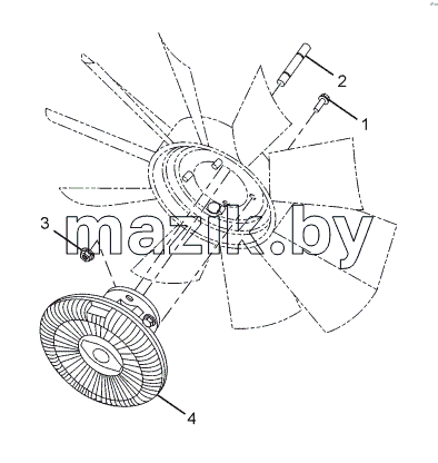 CLUTCH VISCOUS FAN