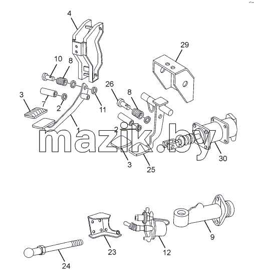 CLUTCH AND BRAKE CONTROLS