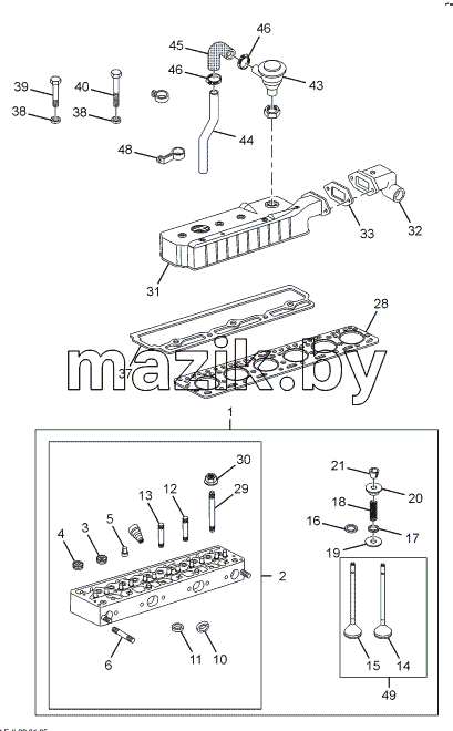 CYLINDER HEAD AND COVER