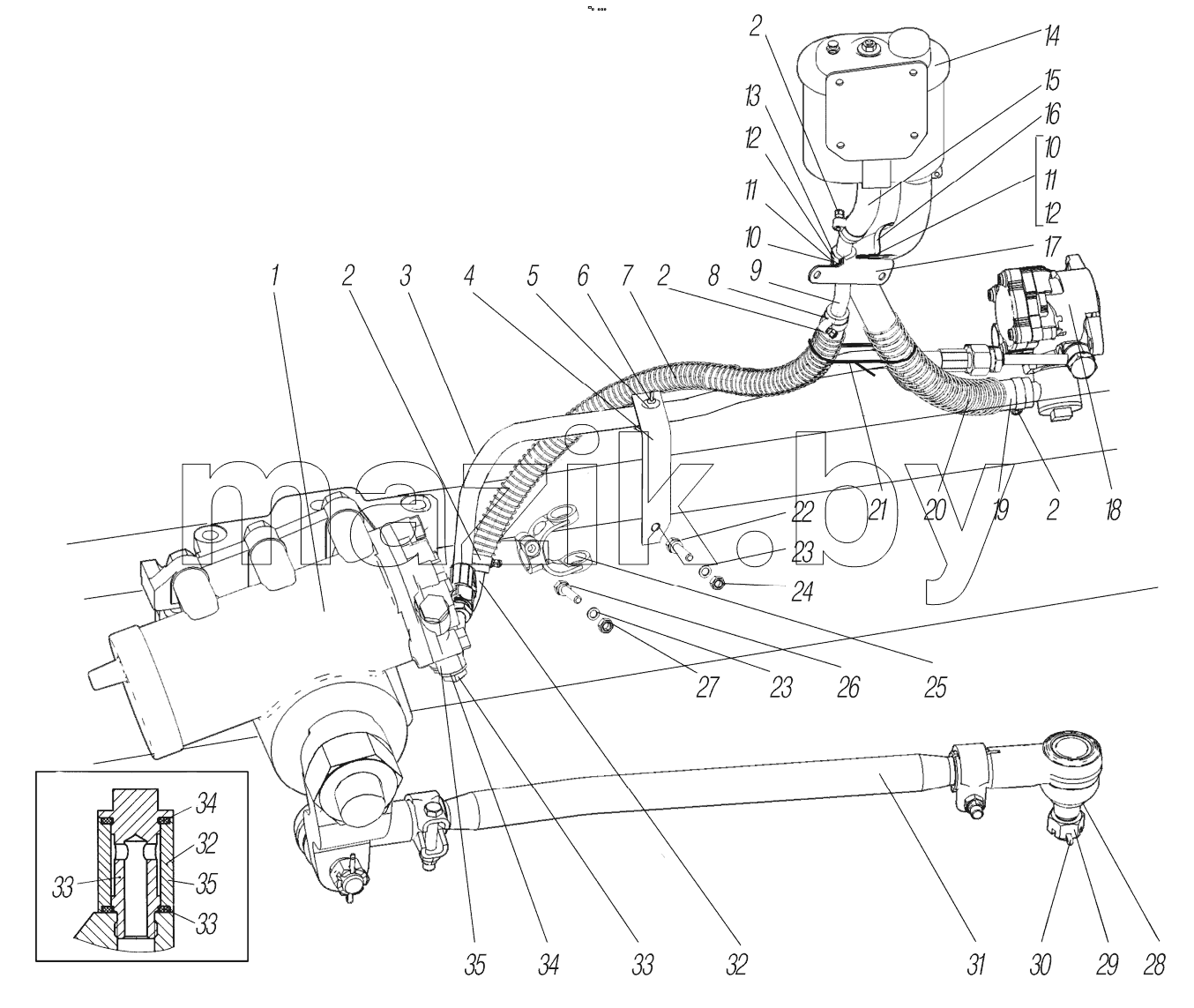  Рулевое управление;Steering system