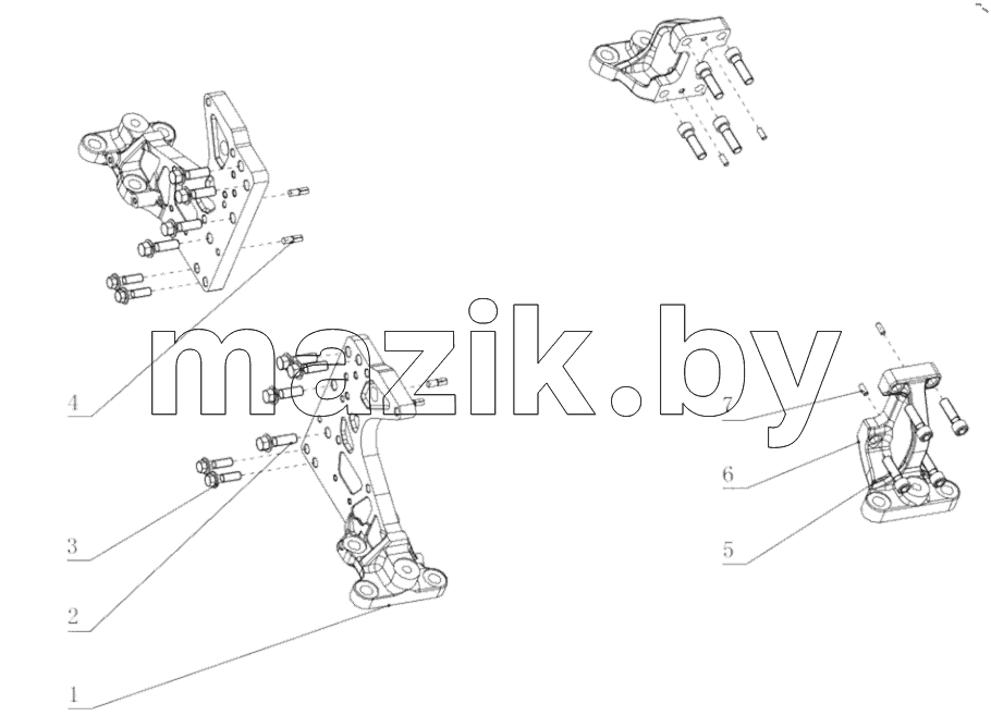  ENGINE BRACKET GROUP
