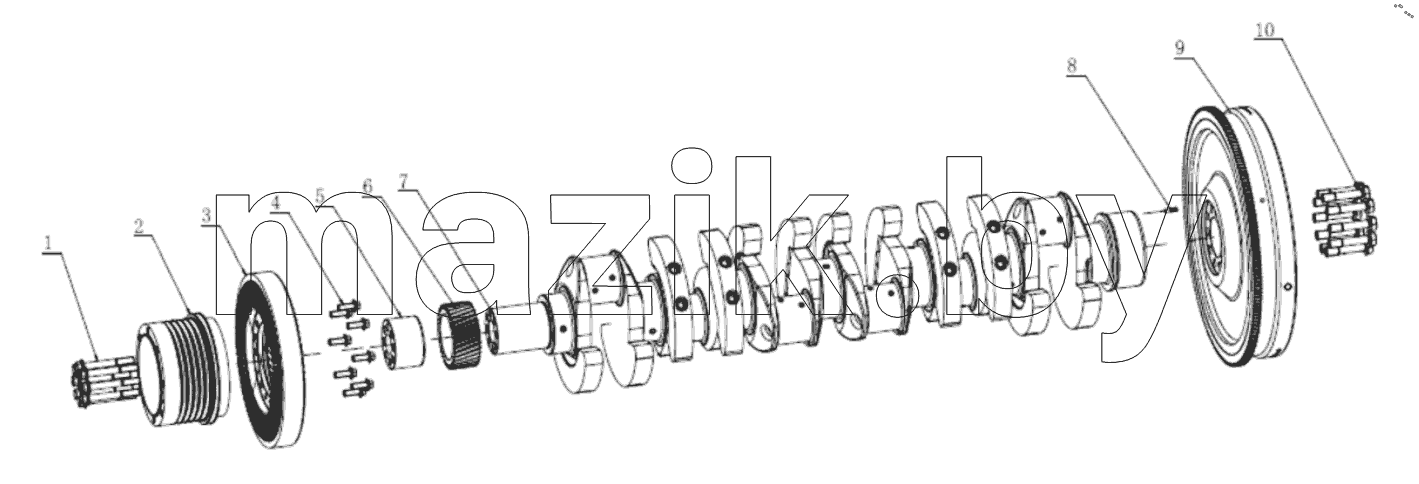 CRANKSHAFT TRAIN