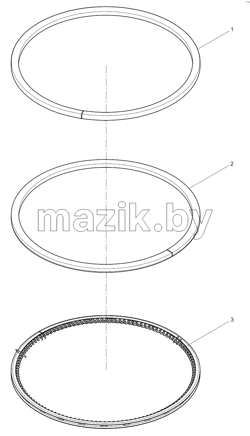  Piston Ring Set