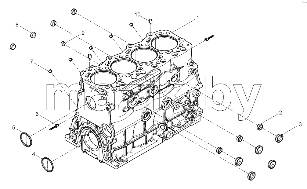 Crankcase assembly