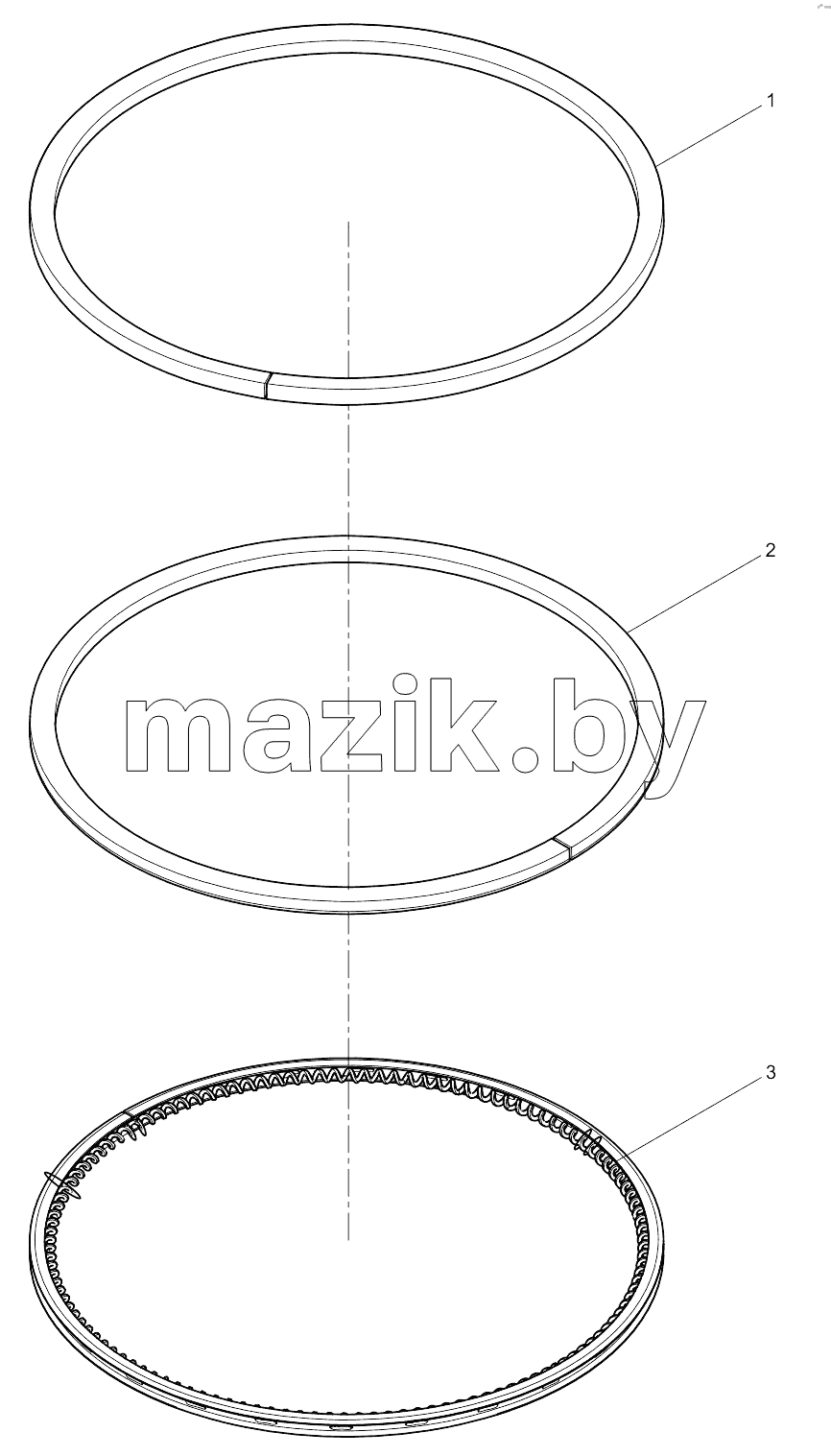 Piston Ring Set