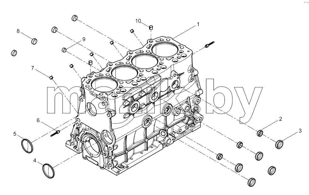  Crankcase assembly