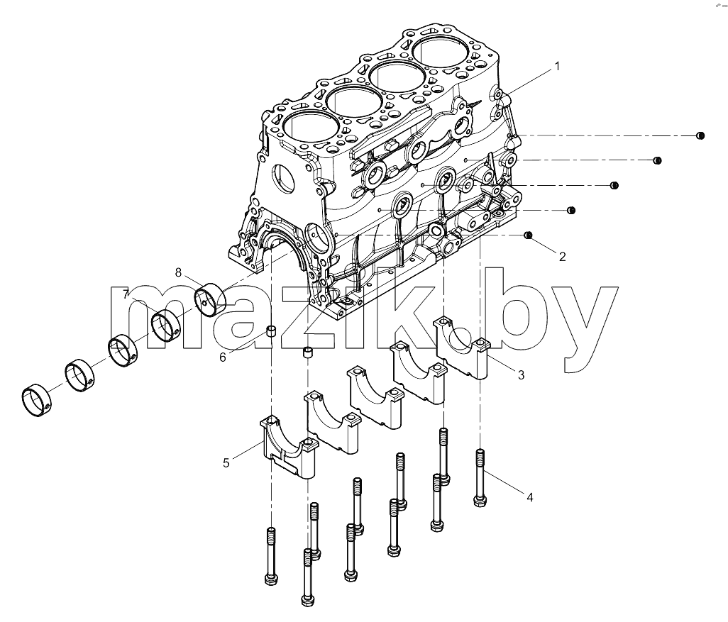  Crankcase pre-assembly