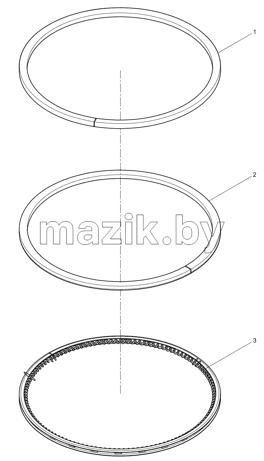  Piston Ring Set