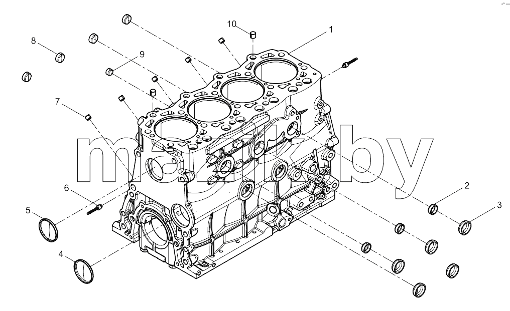  Сrankcase assembly