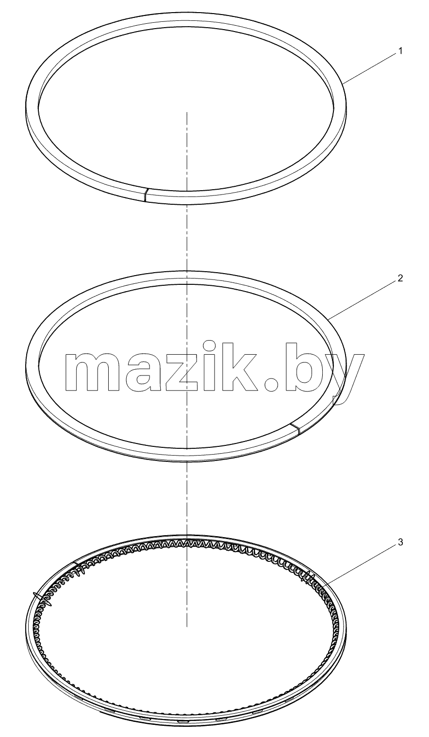  Piston Ring Set