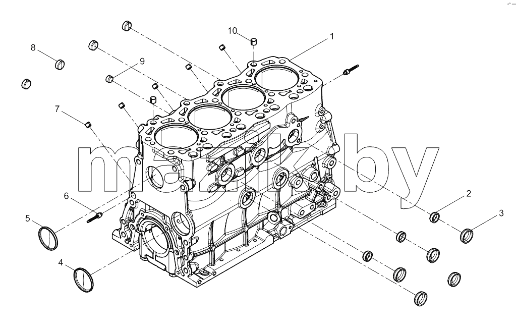  Crankcase assembly