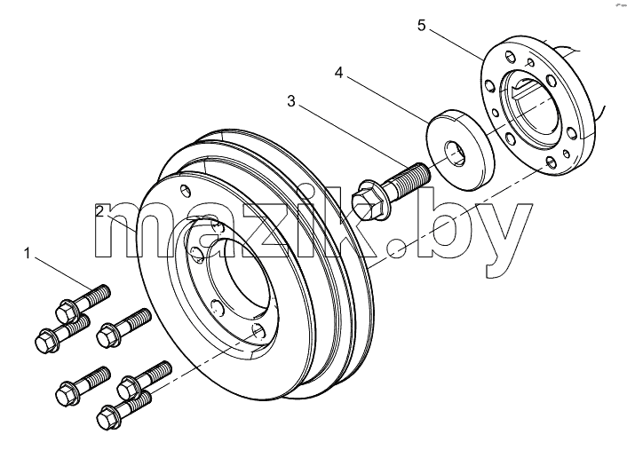  Crankshaft Pulley Group