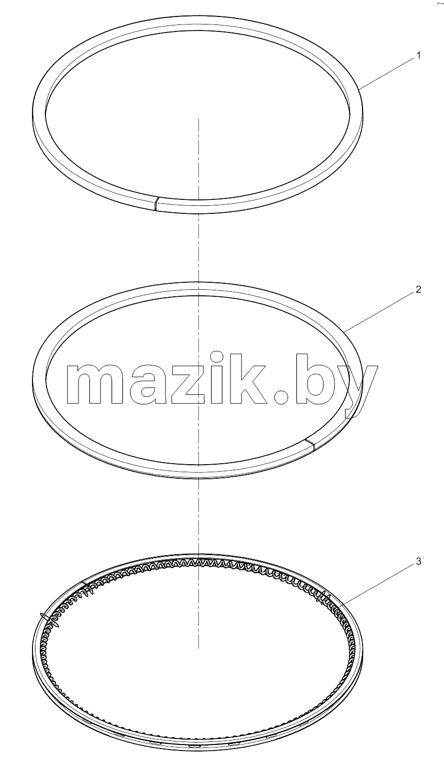  Piston Ring Set