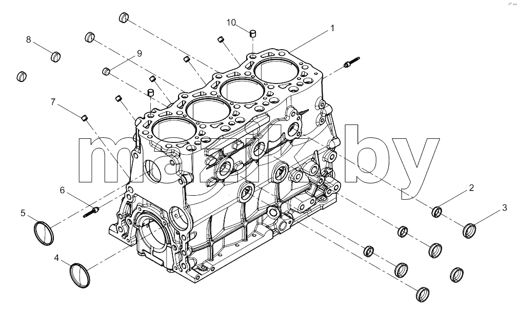  Crankcase assembly