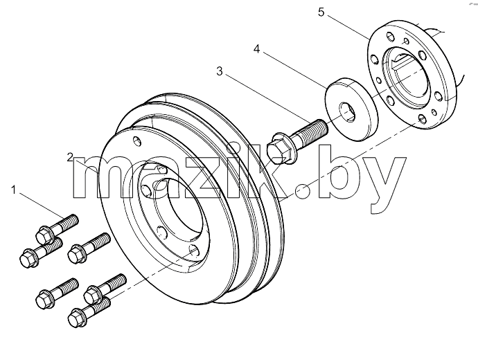 Crankshaft Pulley Group