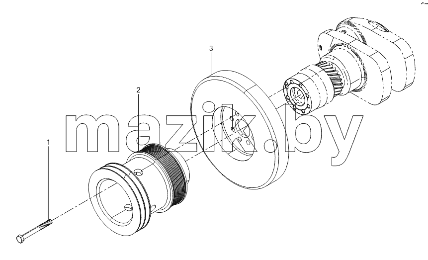 Crankshaft Pulley Group