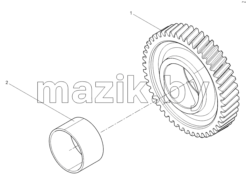 Intermediate gear assembly