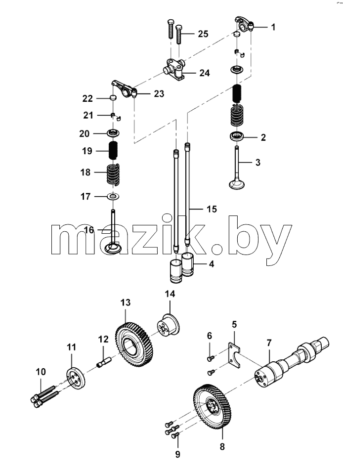  Valve train group