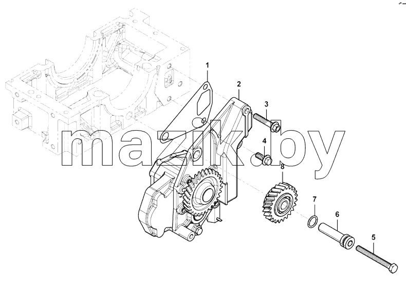  Oil pump group