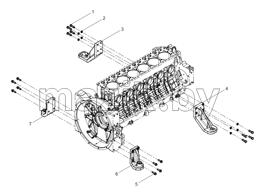  Engine Bracket Group