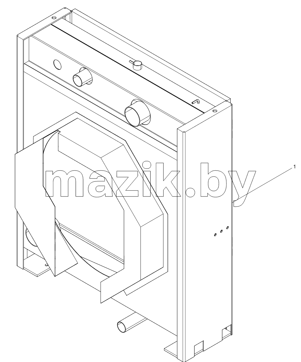  Separate Delivery Parts Group Attached to Engine