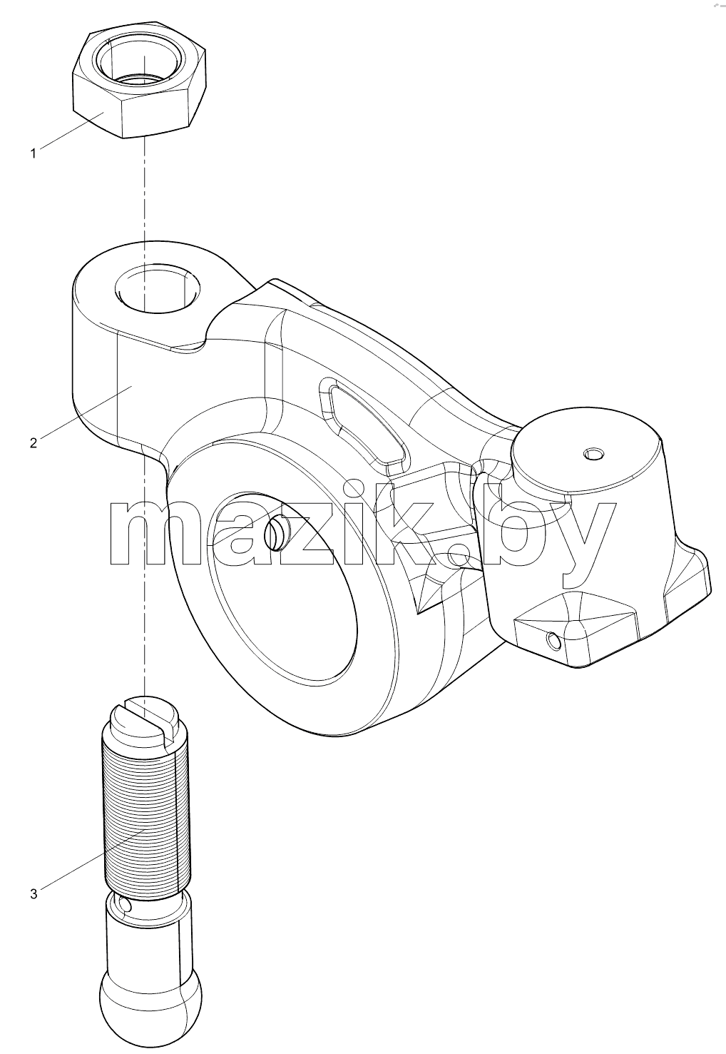 EVB Exhaust Rocker Arm Set