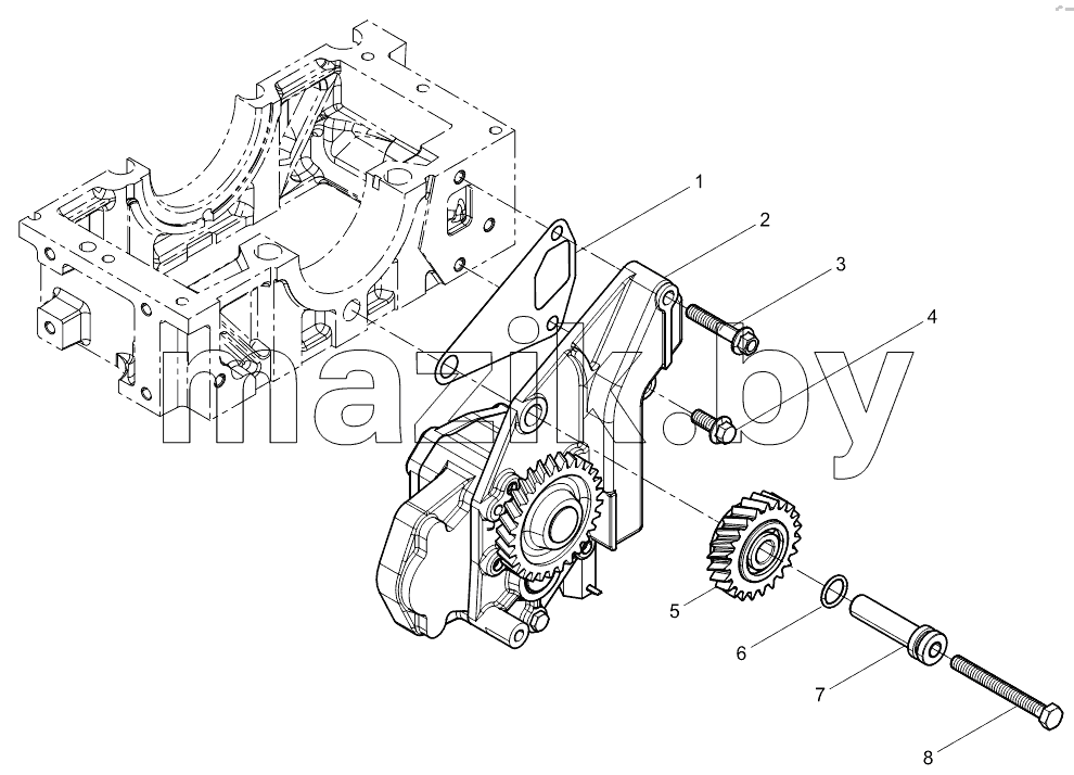 Oil pump assembly