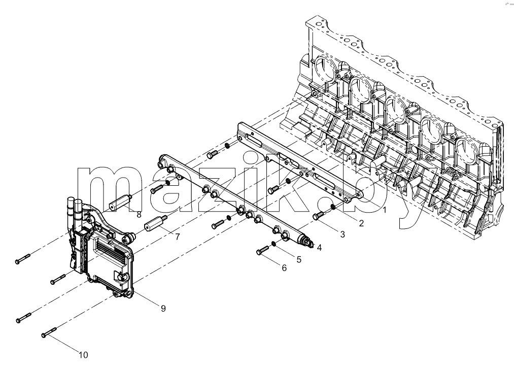 The common rail system combined with group
