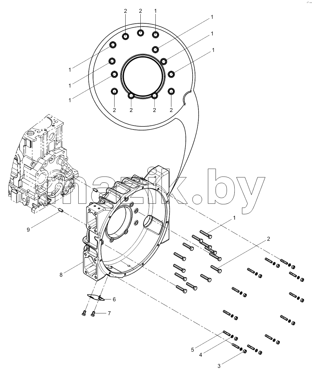 Flywheel Housing Group