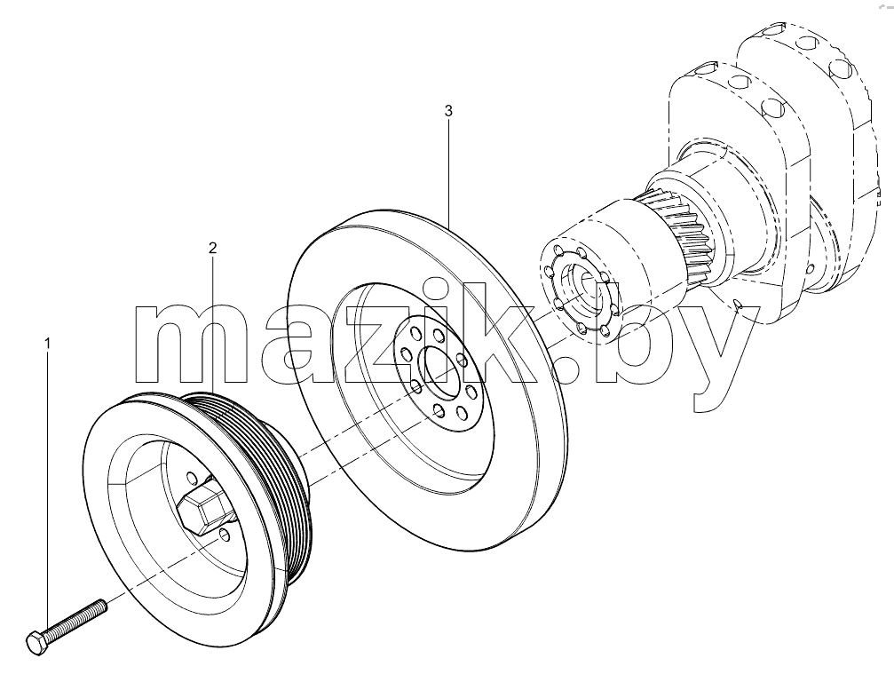 Crankshaft Pulley Group
