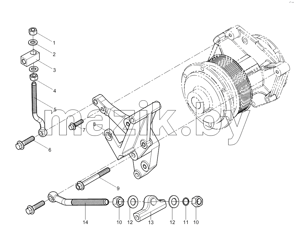 Generator Bracket Group