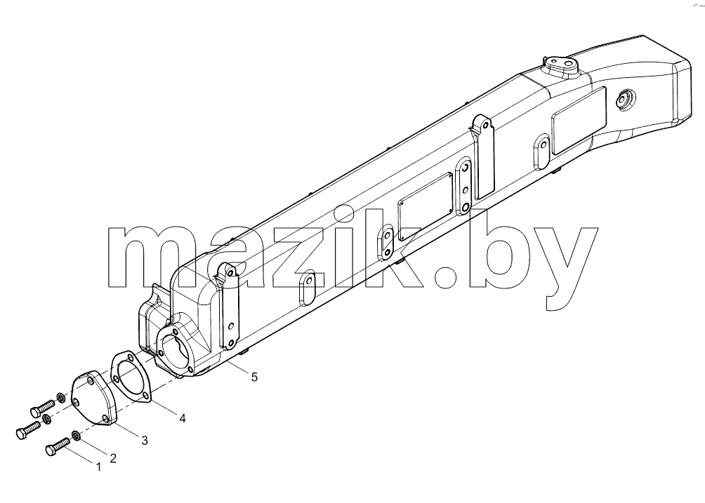 Air inlet pipe  assembly