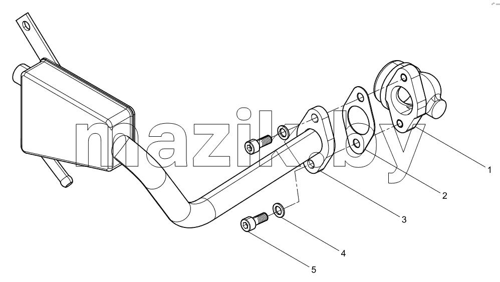  Oil-gas separator assembly