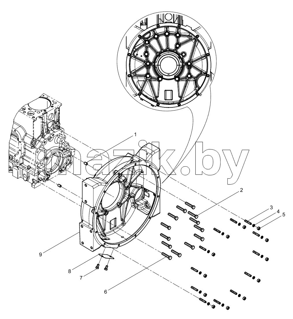  Flywheel Housing Group