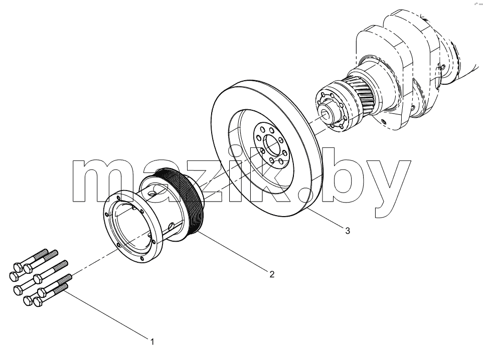  Crankshaft Pulley Group