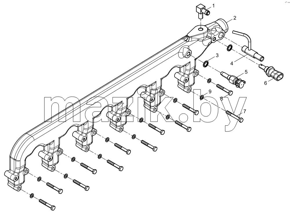  Water Outlet Pipe Group